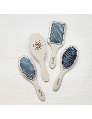 Brosse plate EcoHair Paddle Combo