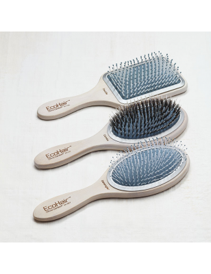 Brosse plate EcoHair Paddle Combo