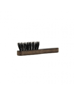 Mini brosse moustache en bois d'hêtre et poils de sanglier