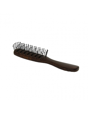 Brosse plate vent en bois de hêtre & poils nylon