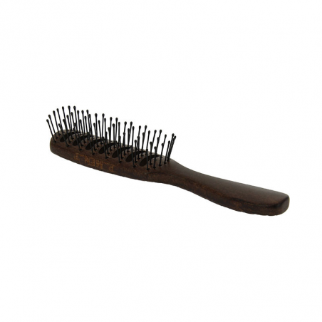 Brosse plate vent en bois de hêtre & poils nylon