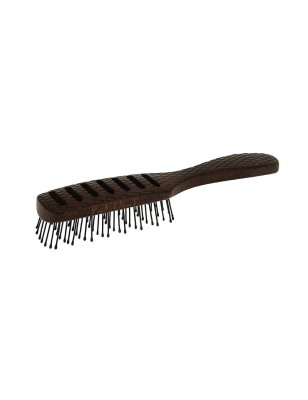 Brosse plate vent en bois de hêtre & poils nylon