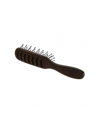 Brosse plate vent en bois de hêtre & poils nylon