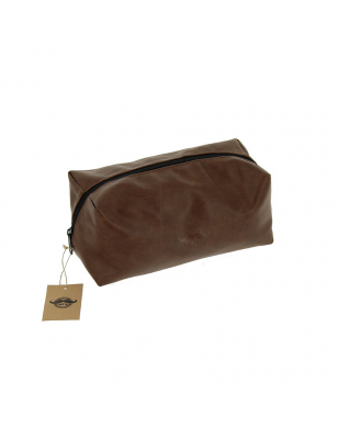 Trousse de toilette Barber Marron 23.5x14.5x 11cm