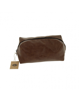 Trousse de toilette Barber Marron 23.5x14.5x 11cm