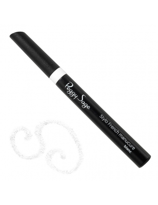 Stylo blanc french manucure