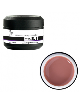 Gel de construction 3 en 1 Pro 3.1 Camouflage natural pink 15g