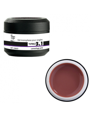 Gel de construction 3 en 1 Pro 3.1 Camouflage pink 15g