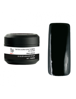 Gel de couleur UV & LED Technigel Color It Black velours 5g