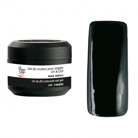 Gel de couleur UV & LED Technigel Color It Black velours 5g