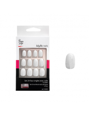 Faux ongles Idyllic nails Set x24 Smart oval