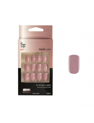 Faux ongles Idyllic nails - Rose wood x24