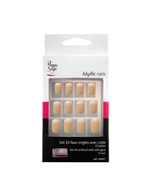 Faux ongles Idyllic nails Set x24 Baby boomer