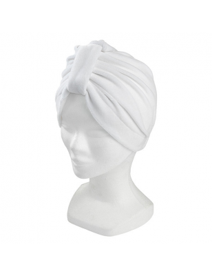 Bonnet turban Blanc