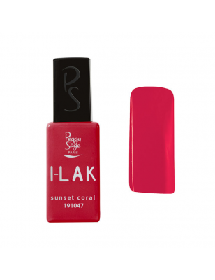 Vernis semi-permanent I-LAK - Sunset coral