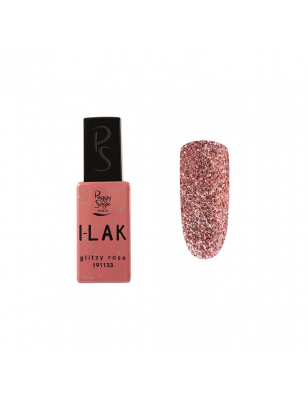 Vernis semi-permanent I-LAK - Glitzy rose