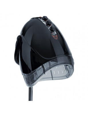 Casque sèche-cheveux professionnel EGG 2 vitesses sur pied noir