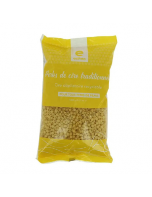 Cire gouttelette traditionnelle Jaune