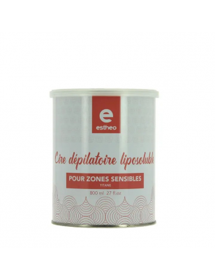 Pot de cire dépilatoire liposoluble Titane