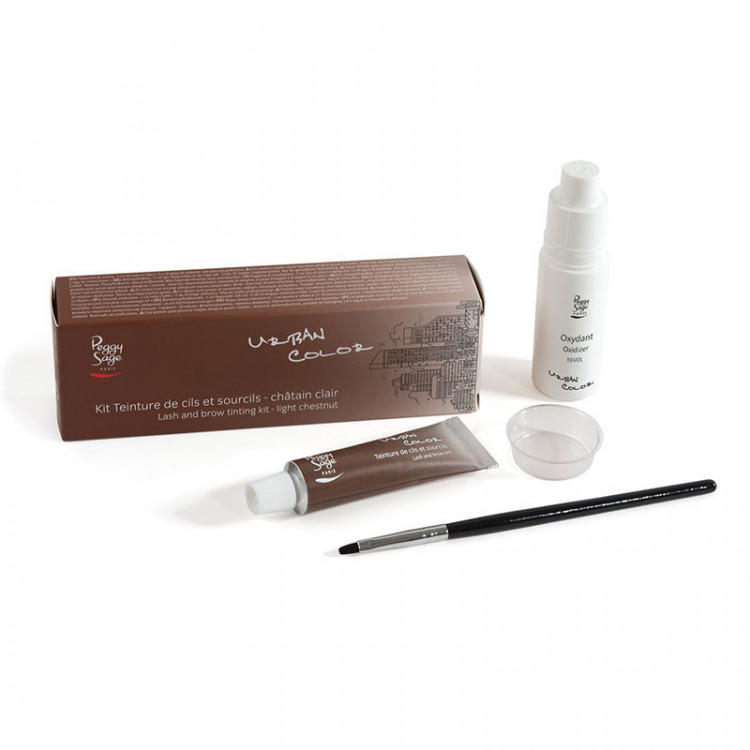 Kit teinture cils et sourcils Châtain clair