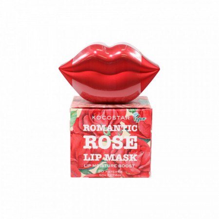 Masque lèvres hydratant all-in-one Romantic Rose - 20 patchs