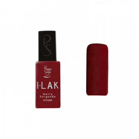 Vernis semi-permanent I-LAK - Merry burgundy