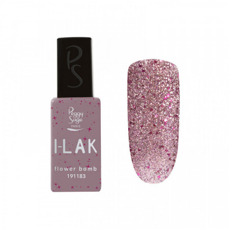 Vernis semi-permanent I-LAK flower bomb