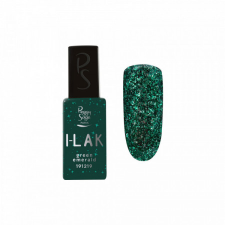 Vernis semi-permanent I-Lak green emerald