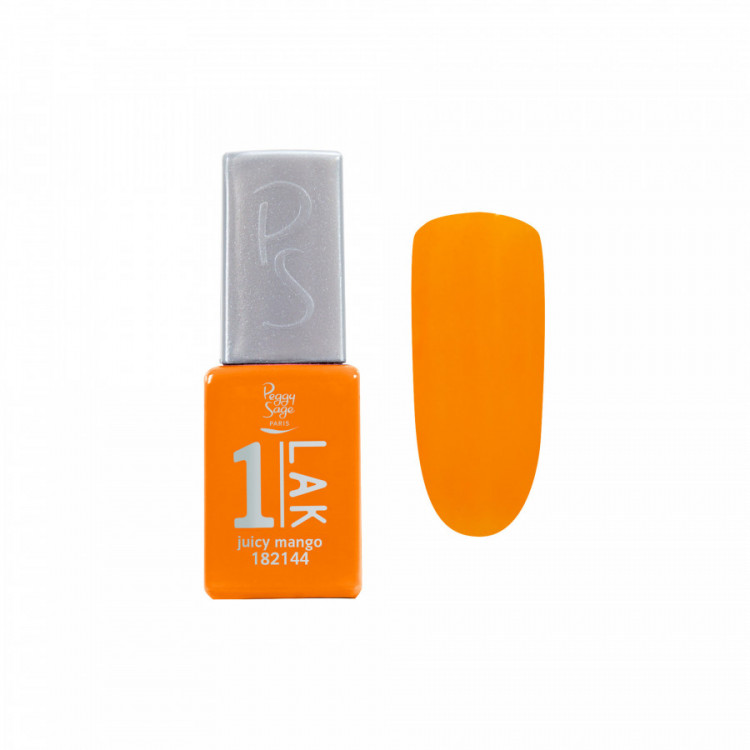 Mini vernis semi-permanent 1-LAK - Juicy mango