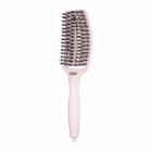 Brosse démêlante FingerBrush rose taille M