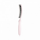 Brosse démêlante FingerBrush rose taille S