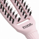 Brosse démêlante FingerBrush rose taille S