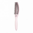 Brosse démêlante FingerBrush rose taille S