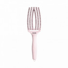 Brosse démêlante FingerBrush rose taille M