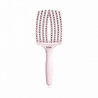 Brosse démêlante FingerBrush rose taille L