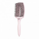 Brosse démêlante FingerBrush rose taille L