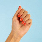 I-LAK soak off gel polish flashy coral