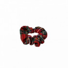 Chouchou tartan Rouge