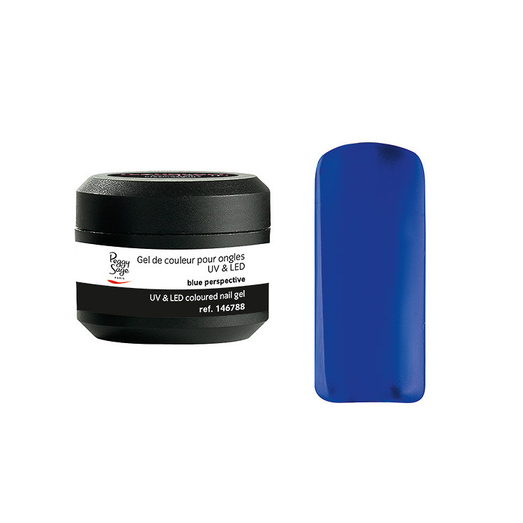 Gel de couleur UV & LED Technigel Color It Blue perspect