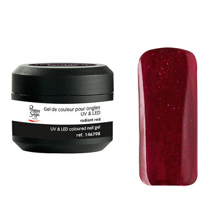 Gel de couleur UV&LED Color It - Radiant red 5g