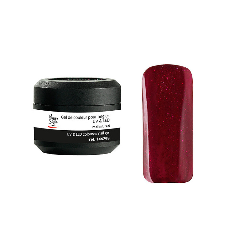 Gel de couleur UV&LED Color It - Radiant red 5g