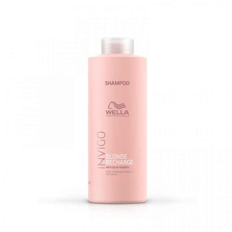 Shampoing raviveur de couleur blond froid Blonde Recharge Invigo