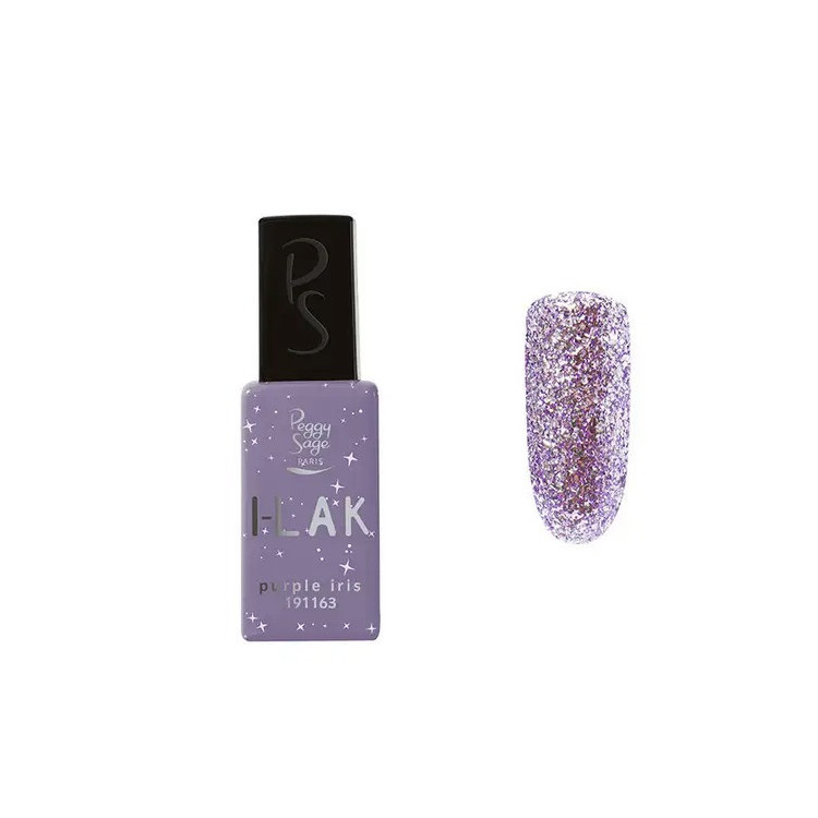 Vernis semi-permanent I-LAK Purple iris