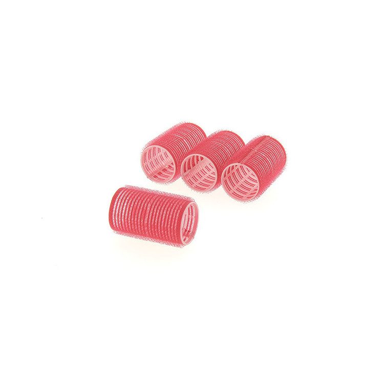 Rouleaux velcro 36mm x4 Rouge