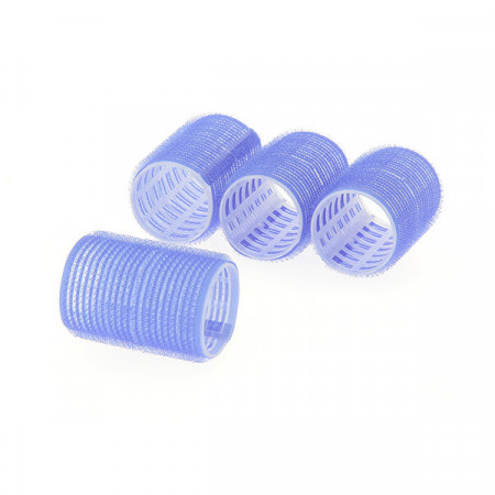 Rouleaux velcro 40mm x4 Bleu