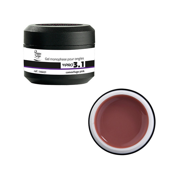 Gel de construction 3 en 1 Pro 3.1 Camouflage pink 15g