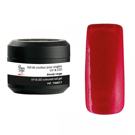 Gel de couleur UV & LED Color It - Bloody rouge 5g