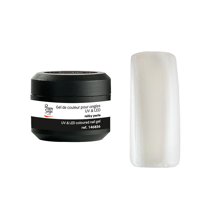 Gel de couleur UV & LED Color It - Milky perle 5g