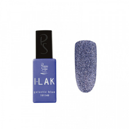 Vernis semi-permanent I-LAK - Galactic blue