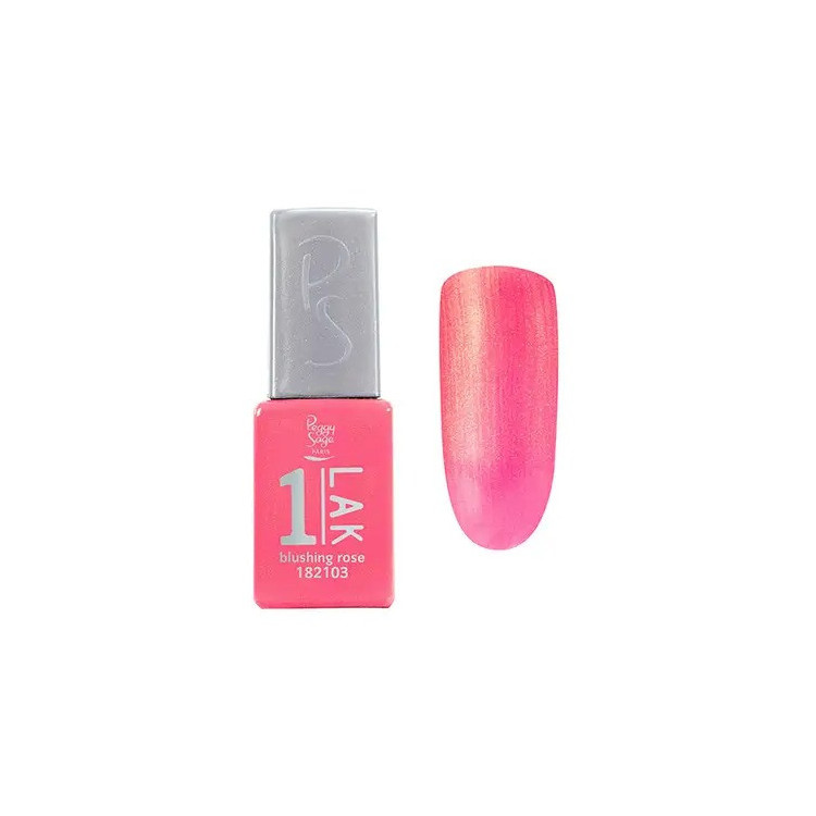 Mini vernis semi-permanent 1-LAK Blushing rose